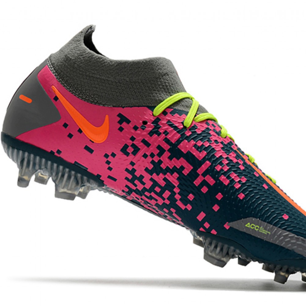 New Nike Phantom GT Elite Dynamic Fit FG Soccer Cleats Black And Pink